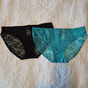 NWT Victoria Secret Bikini Lace Panties XL